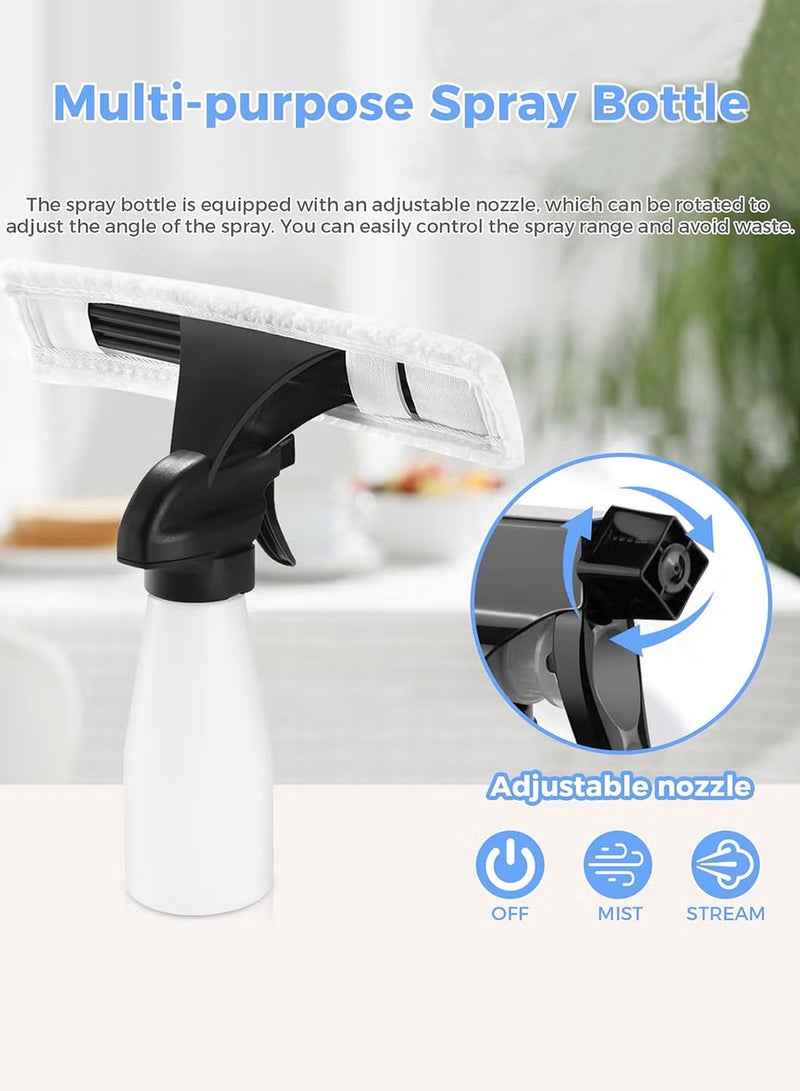 CUBEXELL Cordless Window Vacuum Cleaner  Electric Window Vacuum Squeegee Cordless With 11-Inch Squeegee Blade – Versatile Cleaning Tool For Windows Showers Mirrors Glass Countertops & Tiles (White)– 2200mAh - Image 5